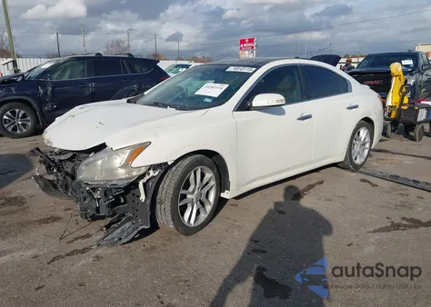 2010 Nissan Maxima 3.5 Sv z USA, uszkodzony, nr VIN 1N4AA5AP6AC816193
